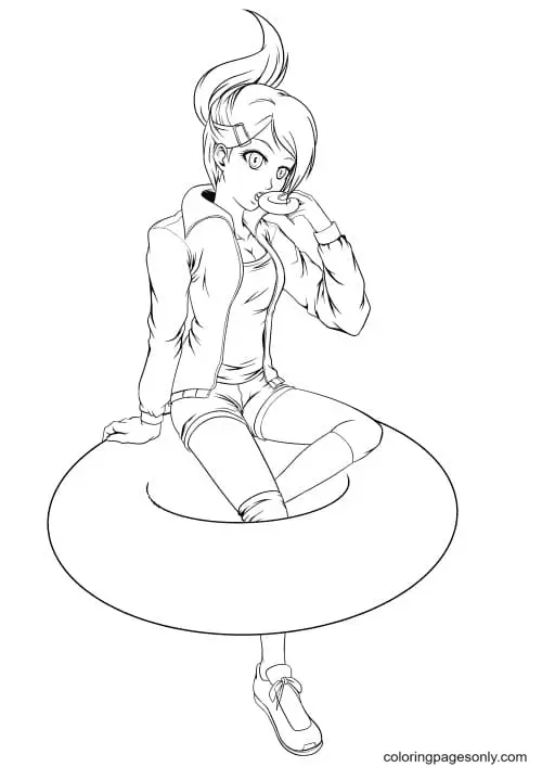 Danganronpa Coloring Pages 53