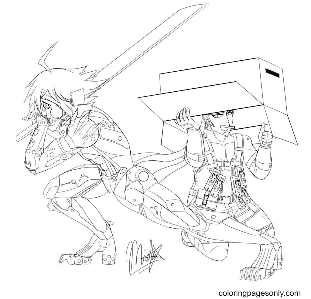 Danganronpa Coloring Pages 64