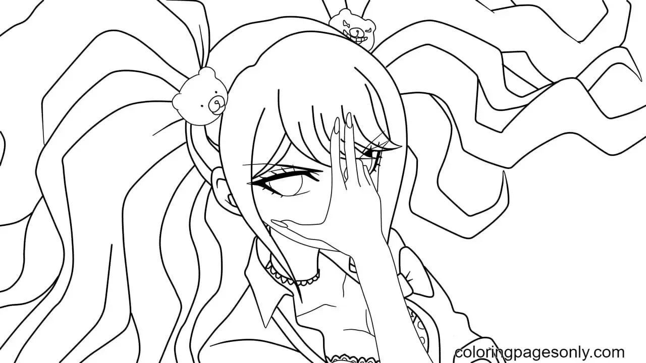 Danganronpa Coloring Pages 73