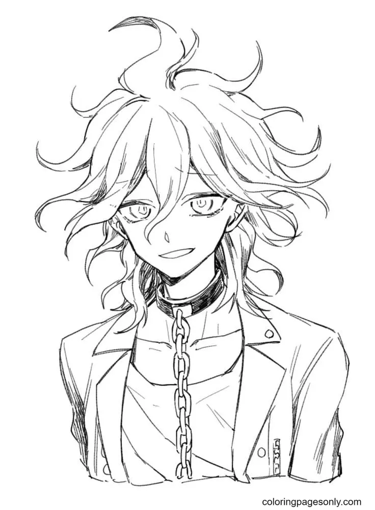 Danganronpa Coloring Pages 9