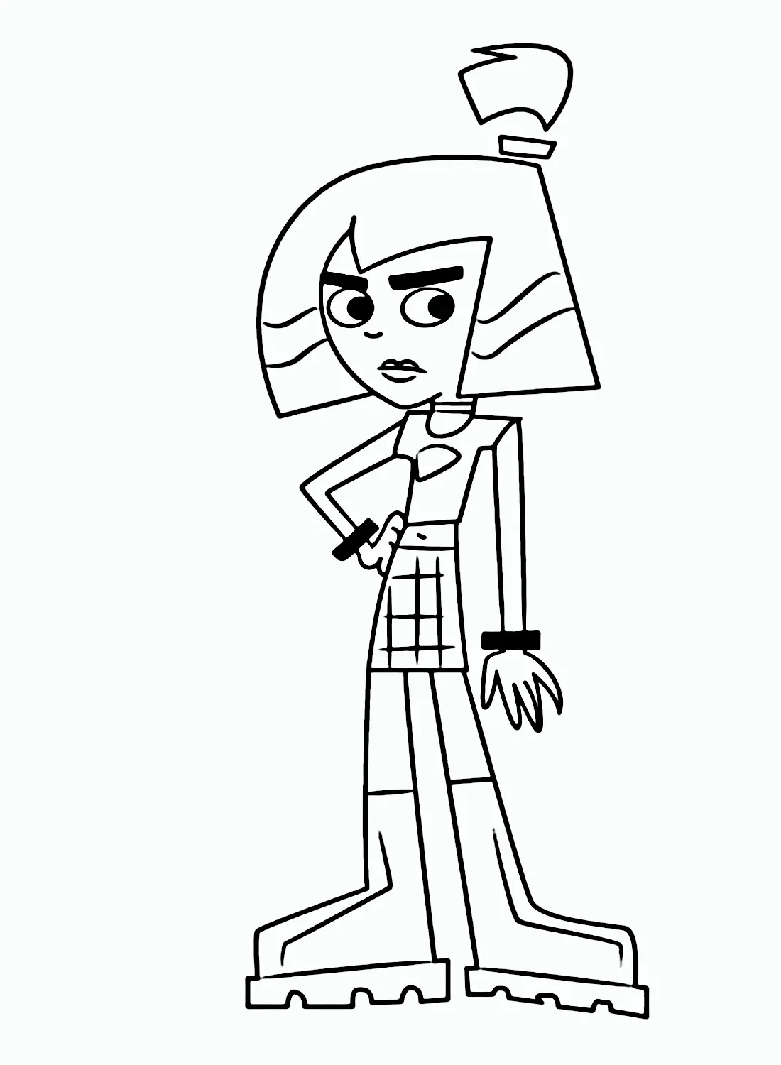 Danny Phantom Para Colorear 14