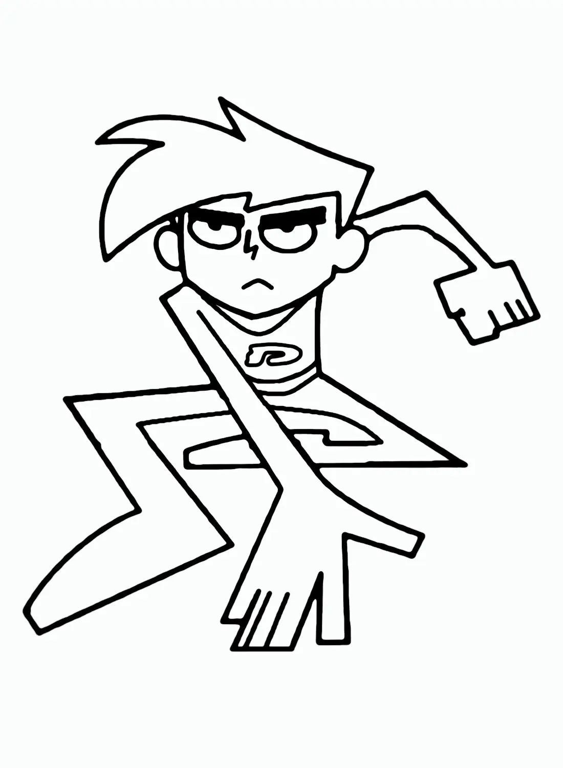 Danny Phantom Ausmalbilder 3