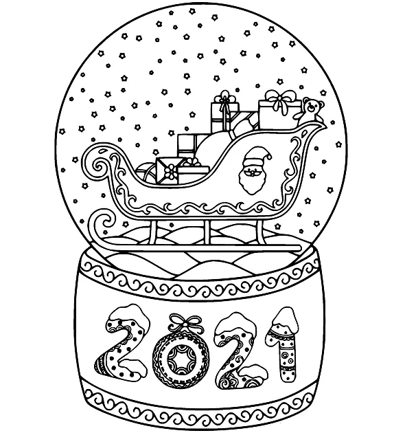 Diciembre Para Colorear 28