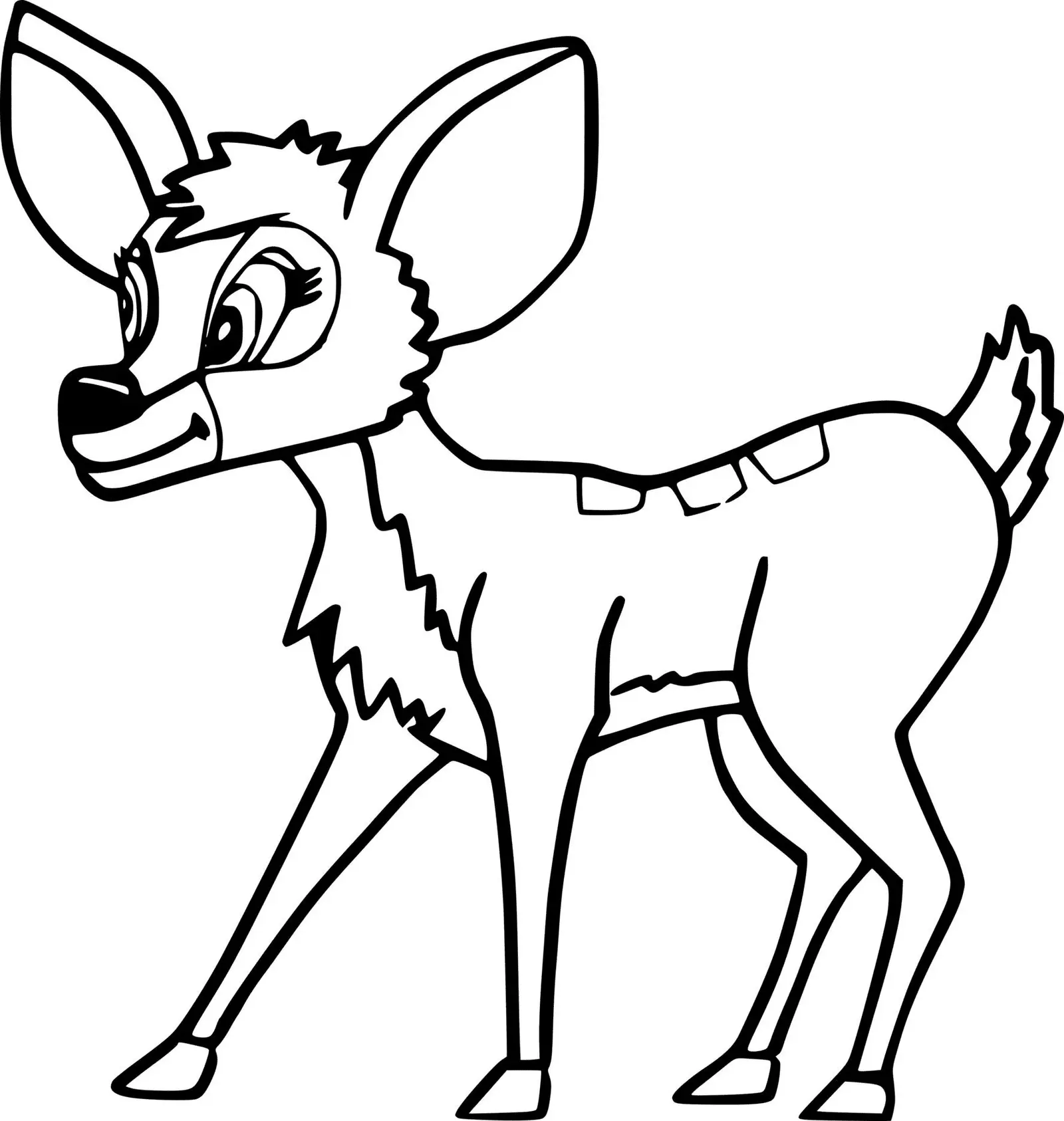 Reh Ausmalbilder 44