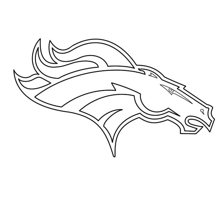 Denver Broncos Coloring Pages