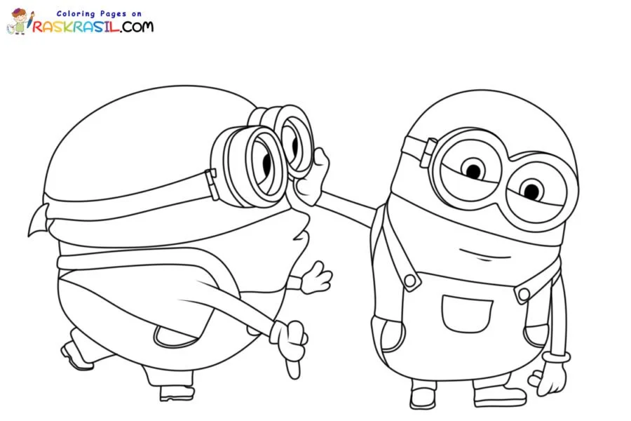 Despicable Me 4 Coloring Pages 2