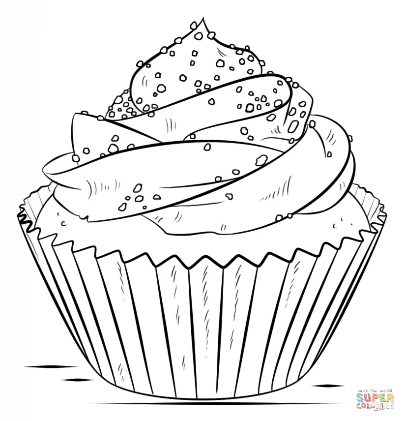 Postres Para Colorear 4