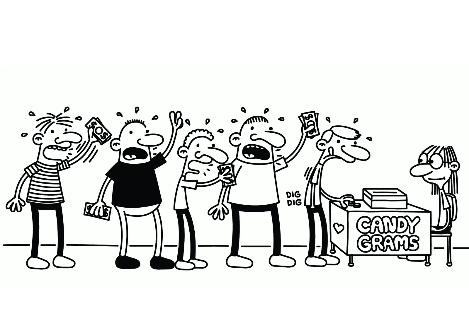 Diary Of A Wimpy Kid Coloring Pages 20