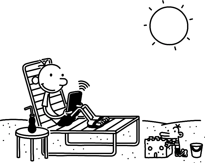 Diary Of A Wimpy Kid Coloring Pages 29