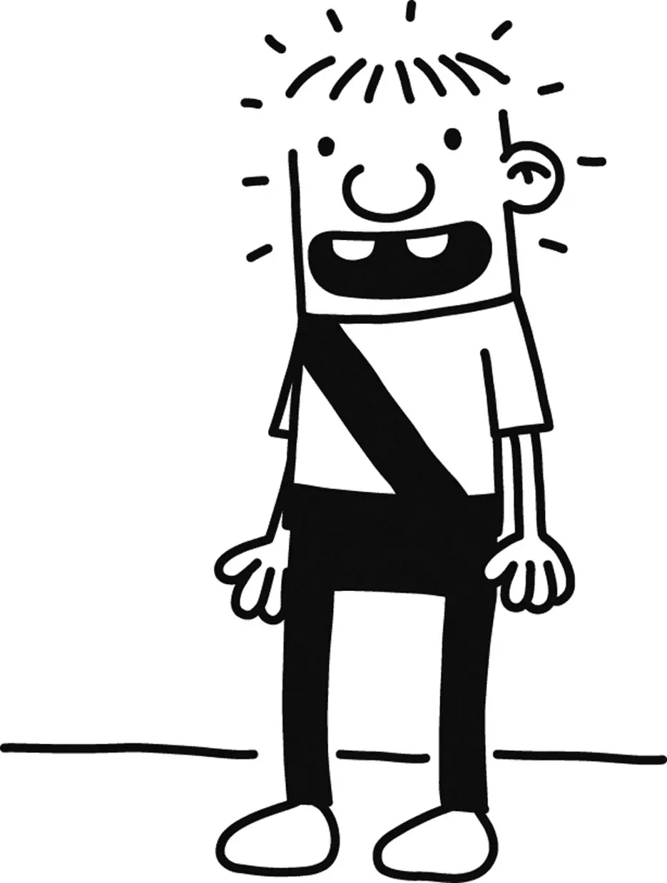 Diary Of A Wimpy Kid Coloring Pages 5