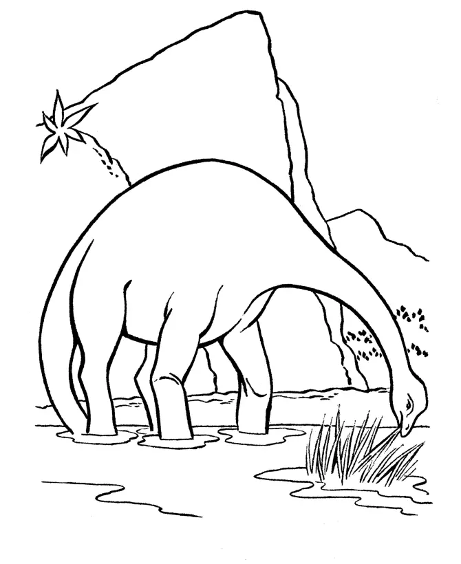 Desenhos de Dinossauros Para Colorir 21