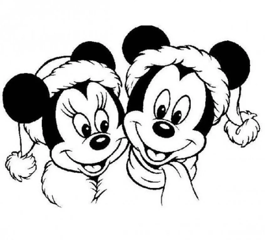 Desenhos de Natal Da Disney Para Colorir 20