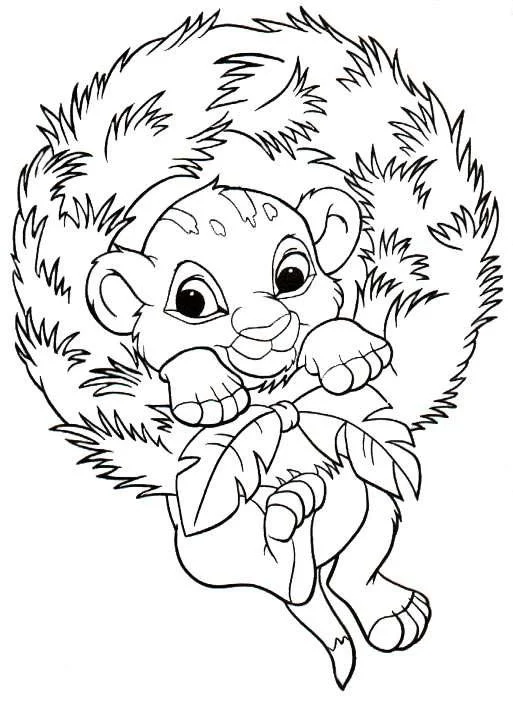 Desenhos de Natal Da Disney Para Colorir 48