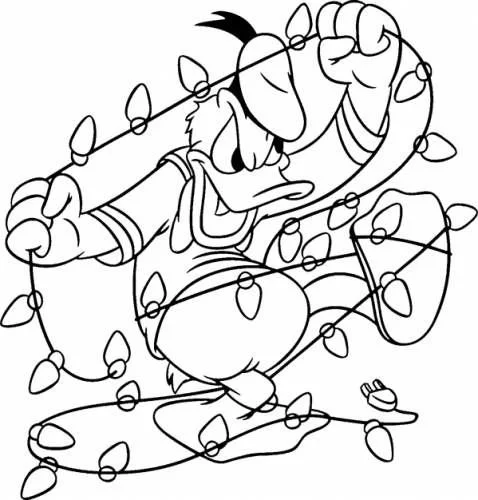 Disney Weihnachts-Ausmalbilder 61