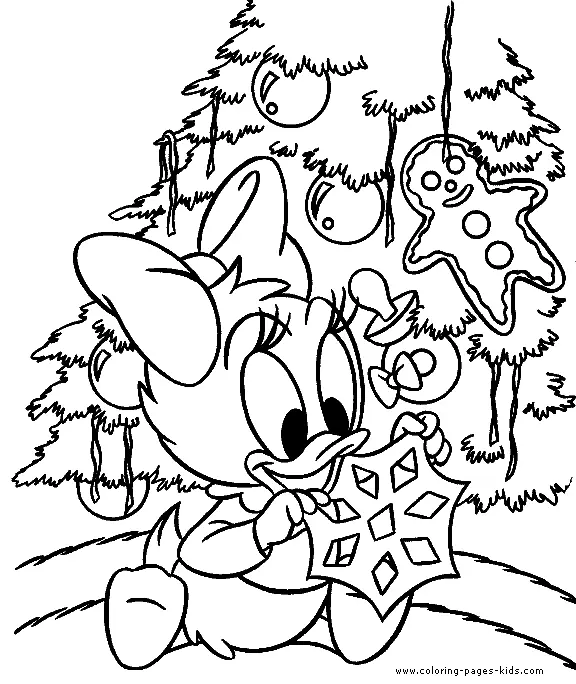Desenhos de Natal Da Disney Para Colorir 62