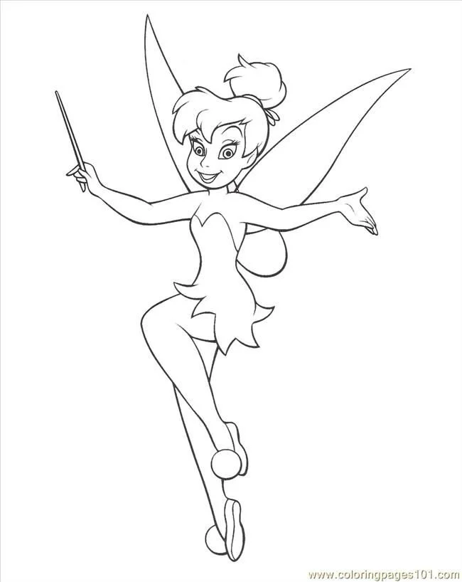 Desenhos de As Fadas Da Disney Para Colorir 16