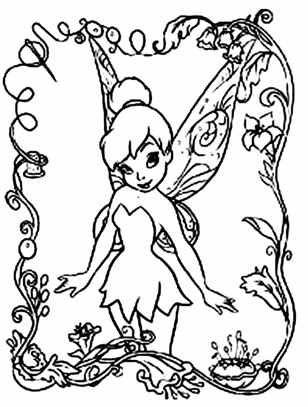 Desenhos de As Fadas Da Disney Para Colorir 20