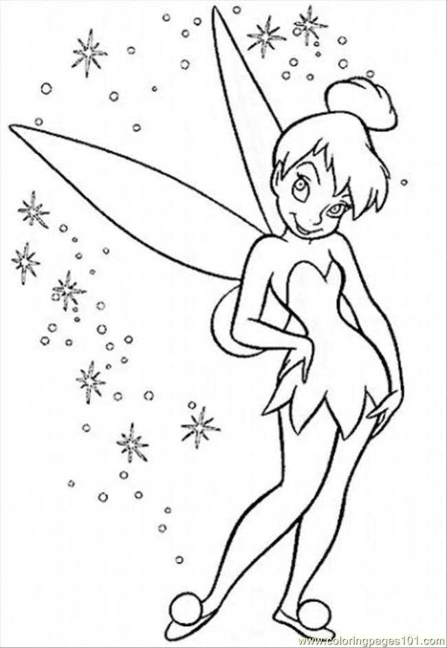 Desenhos de As Fadas Da Disney Para Colorir 6