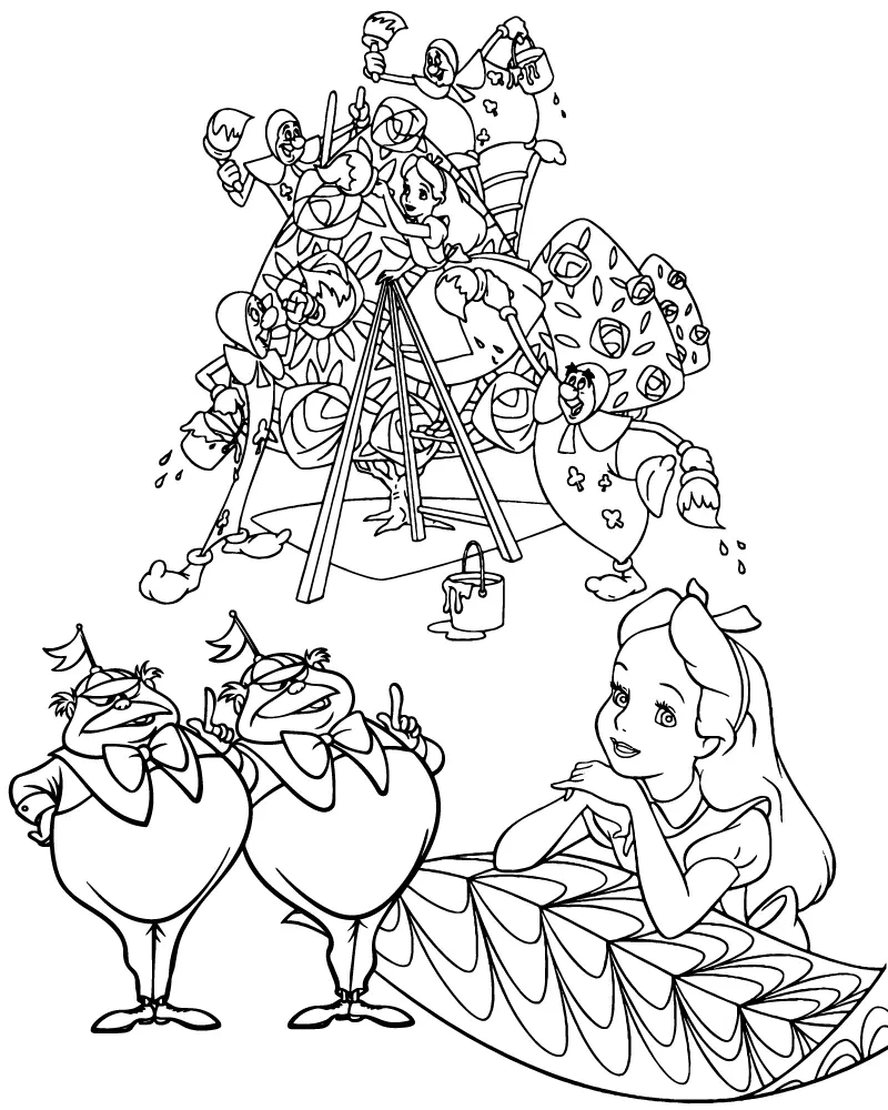 Disney for Adults Coloring Page 2