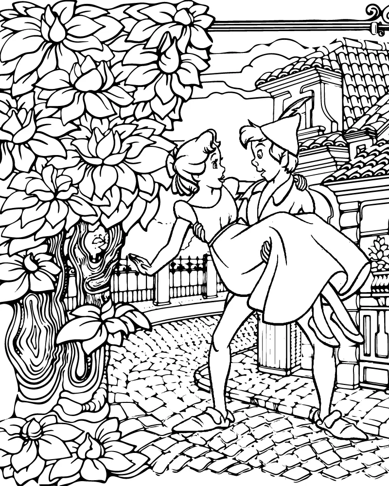 Disney Para Adultos Para Colorear 27