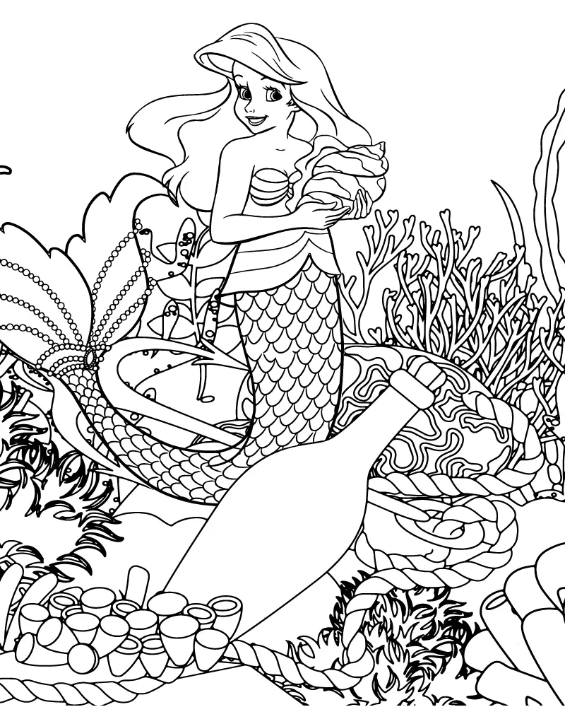 Disney Para Adultos Para Colorear 3