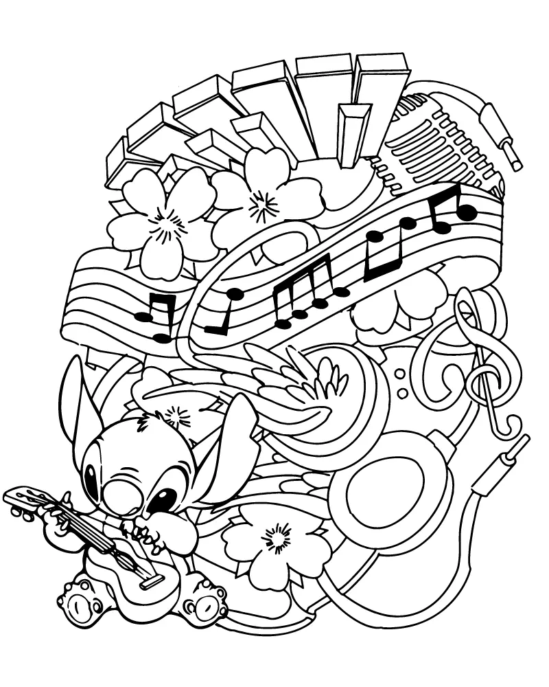 Disney Para Adultos Para Colorear 35