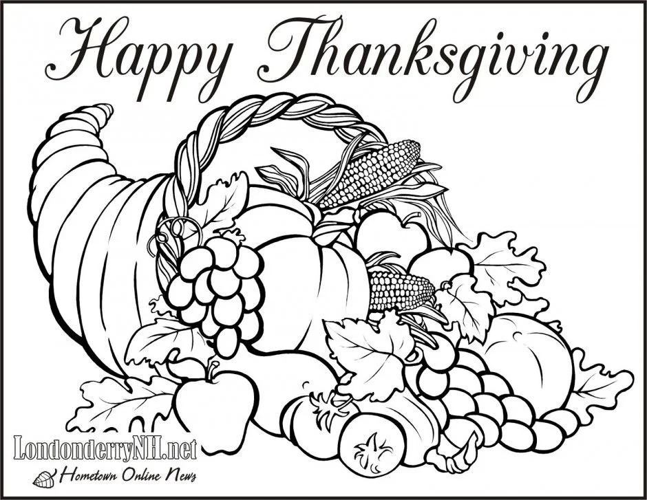 Disney Thanksgiving Ausmalbilder 19
