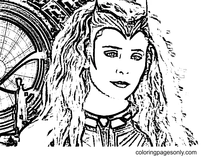 Desenhos de Doutor Estranho Ii Para Colorir 1