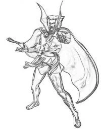Doctor Strange Ii Para Colorear 20