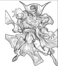 Doctor Strange Ii Para Colorear 31