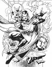 Doctor Strange II Coloring Pages 32