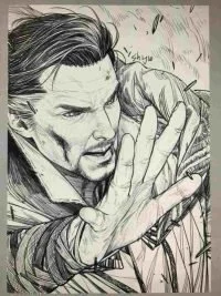 Doctor Strange II Ausmalbilder 36