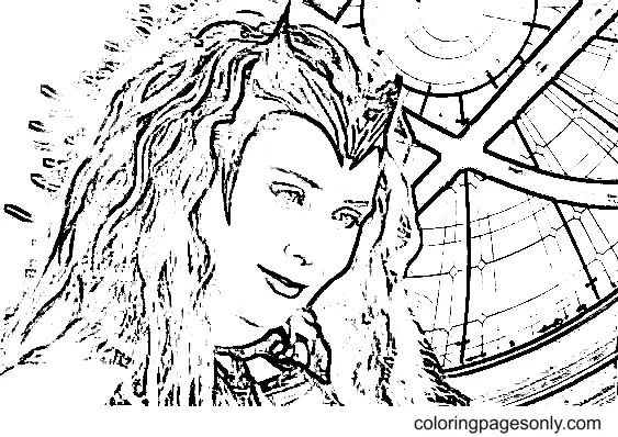 Desenhos de Doutor Estranho Ii Para Colorir 7