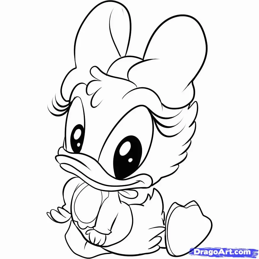 Donald Duck Coloring Pages