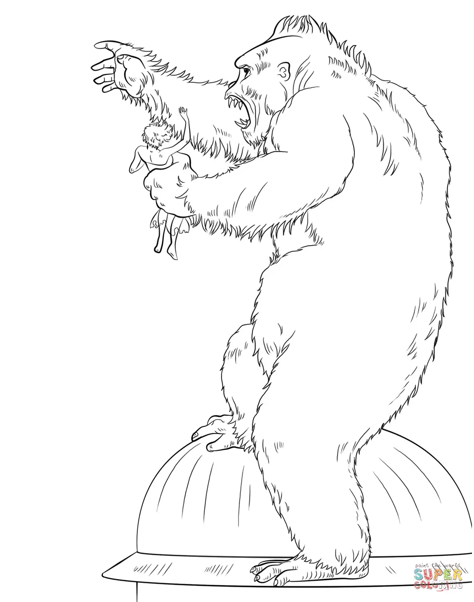 Donkey Kong Ausmalbilder 26