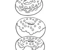 Donut Ausmalbilder 18