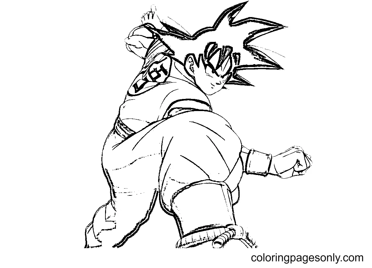 Dragon Ball Super Super Hero Coloring Pages 9