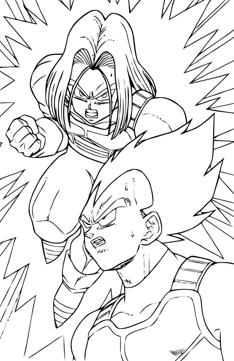 Dragon Ball Z Ausmalbilder 17
