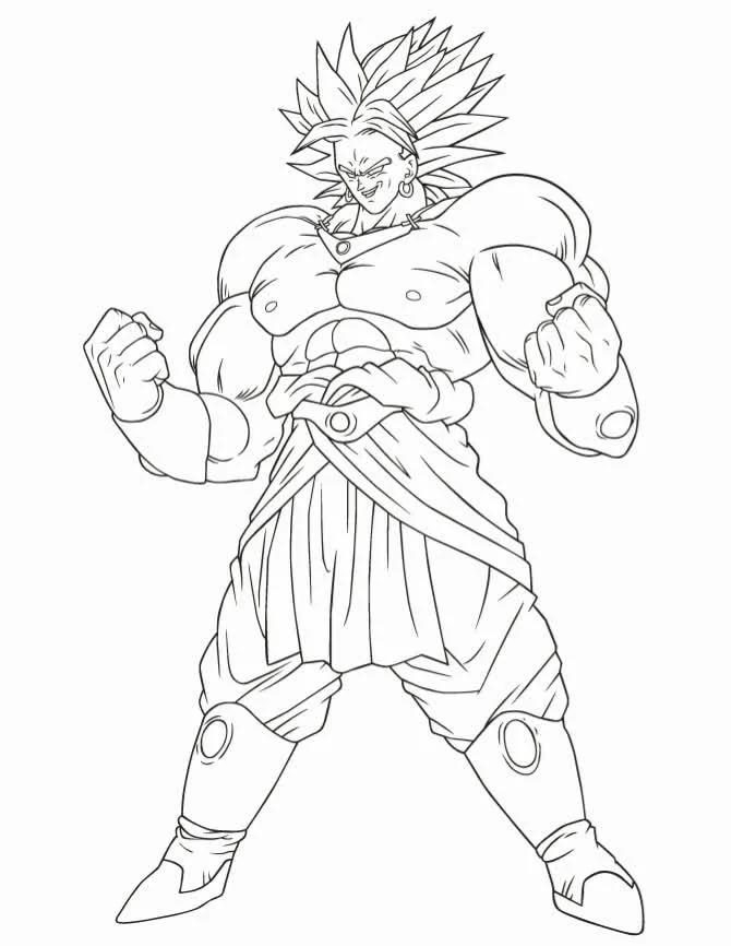 Desenhos de Dragon Ball Z Para Colorir 26