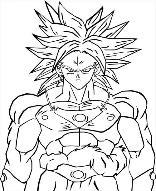 Dragon Ball Z Ausmalbilder 27