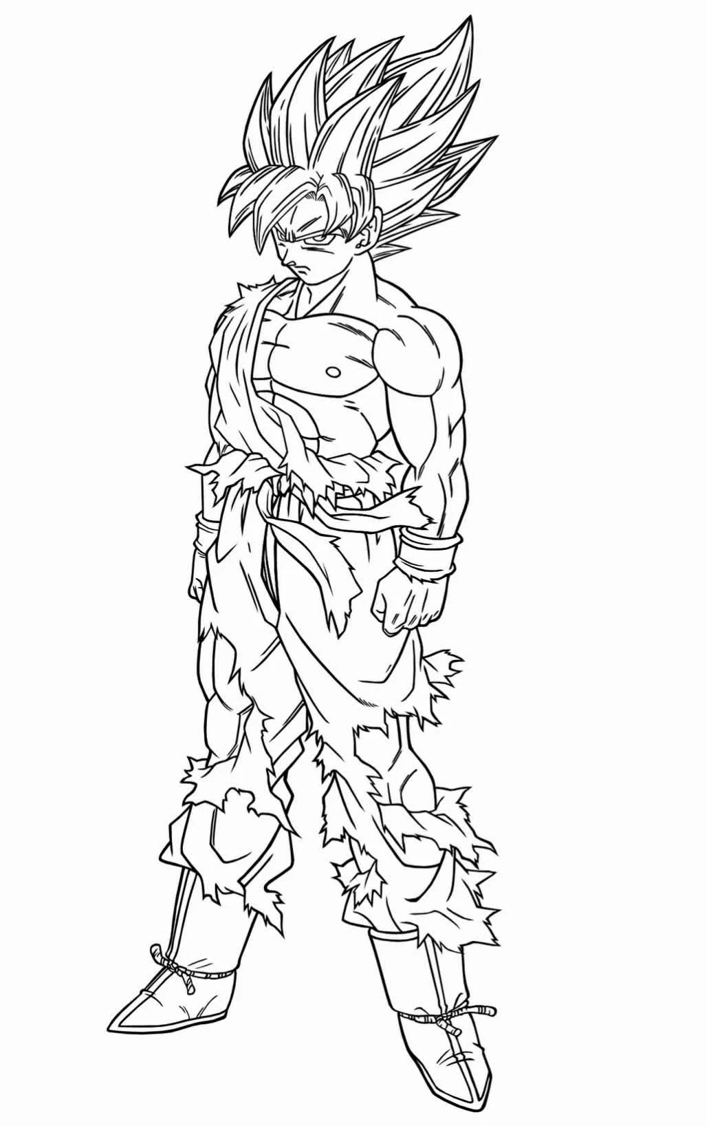 Desenhos de Dragon Ball Z Para Colorir 33