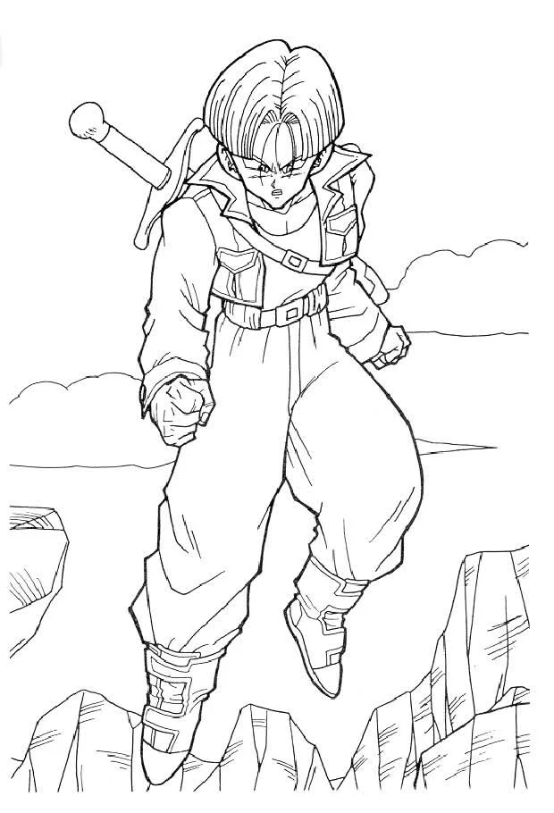 Dragon Ball Z Coloring Pages 40