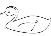 Desenhos de Patos Para Colorir 33