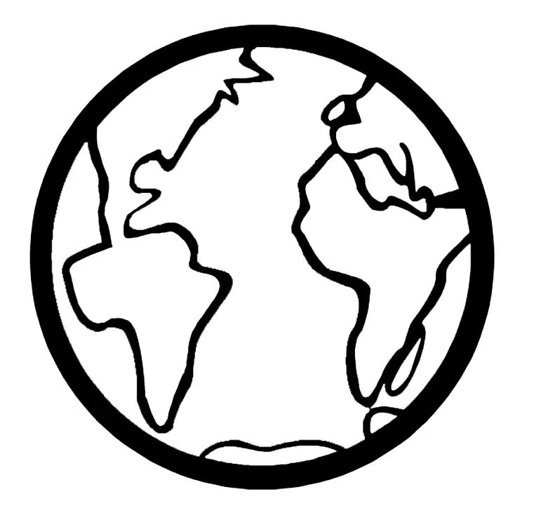 Earth Coloring Pages 3