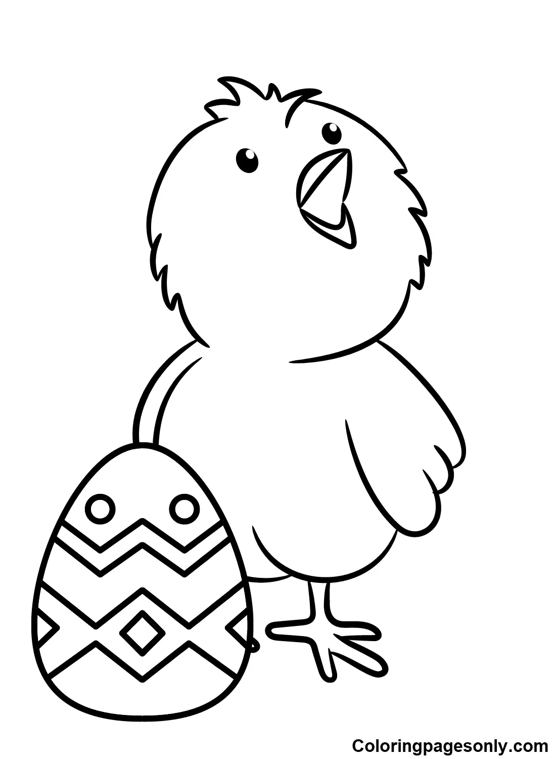 Osterküken Ausmalbilder 14