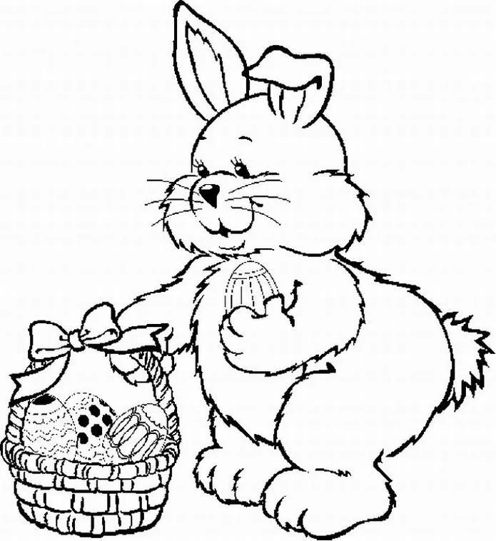 Easter Coloring Pages 10