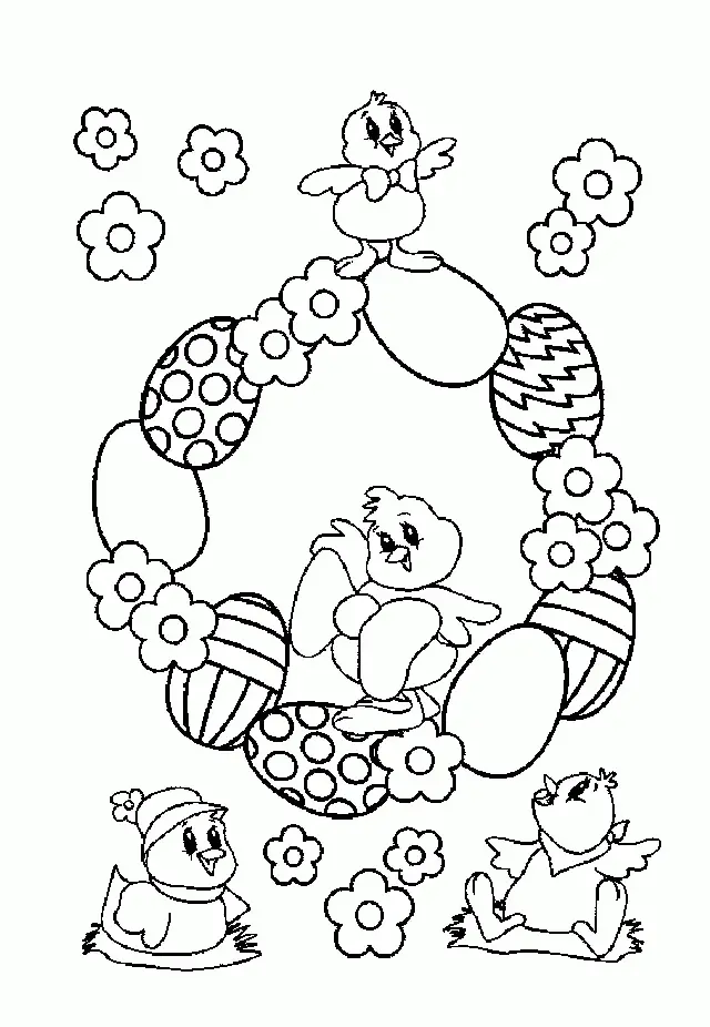 Pascoa para colorir 138