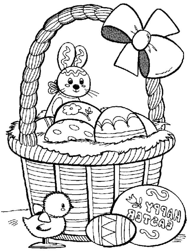 Pascoa para colorir 154