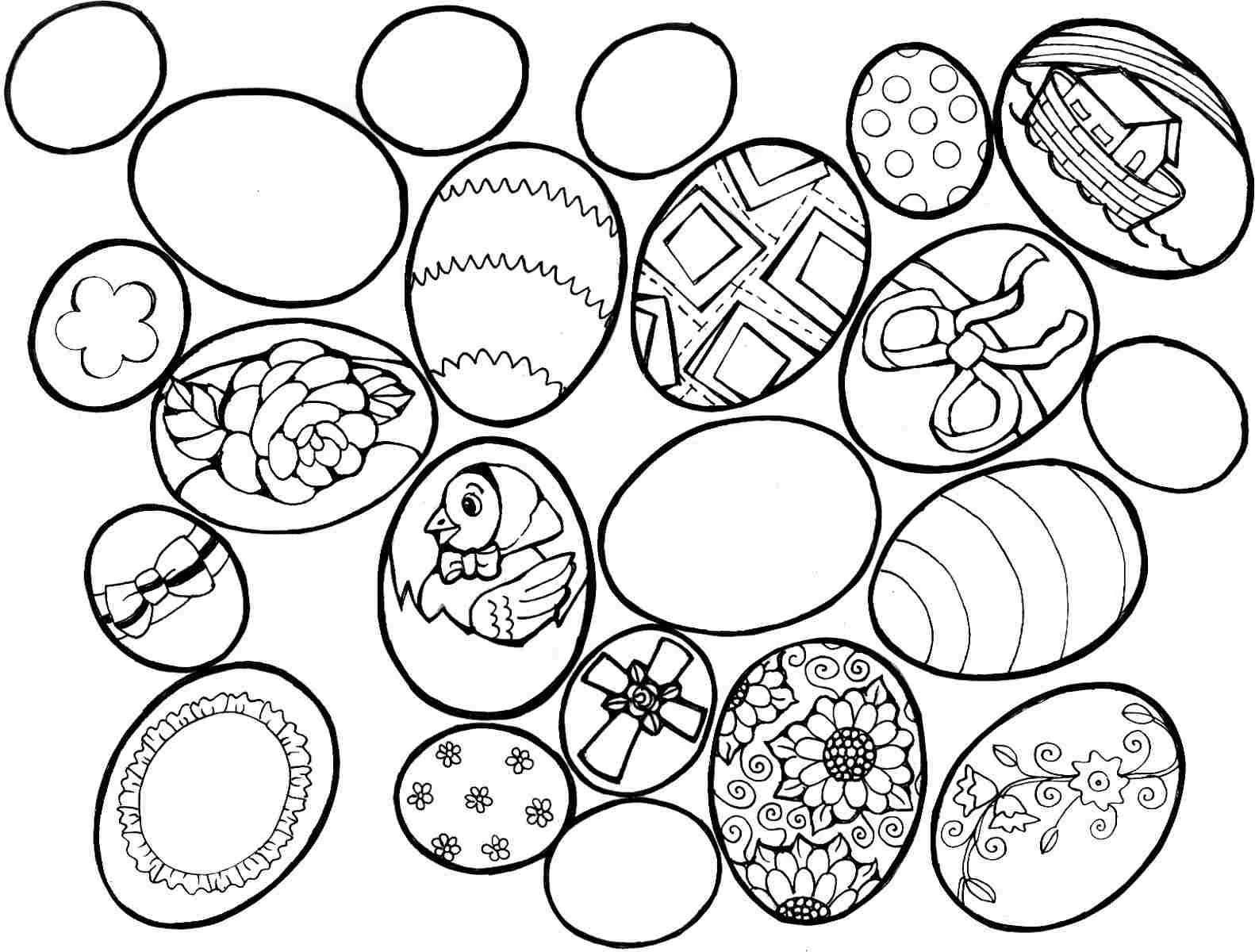 Pascoa para colorir 195