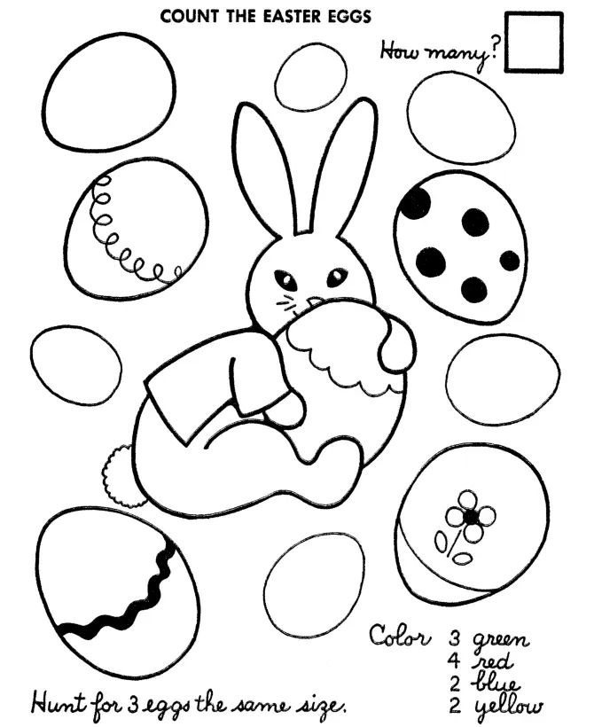 Pascoa para colorir 329